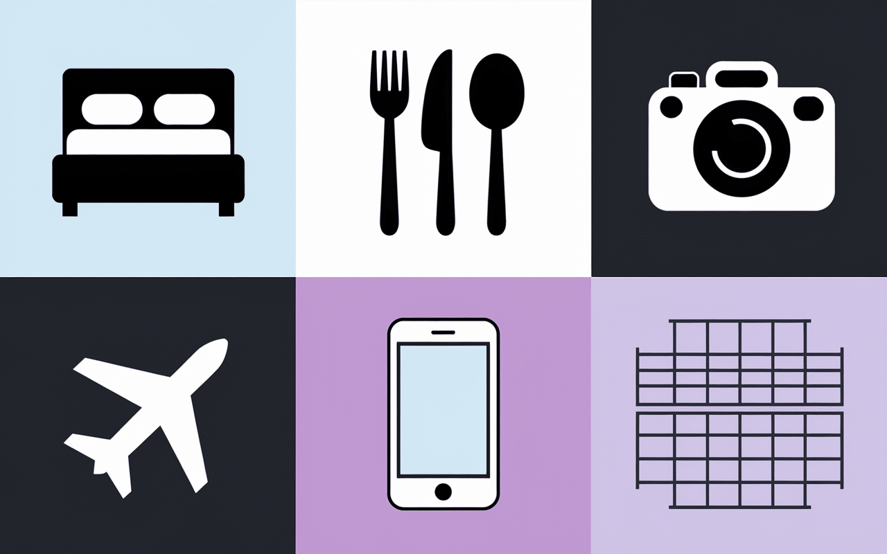 icones categories avis-et-notes.fr hebergement restauration activites