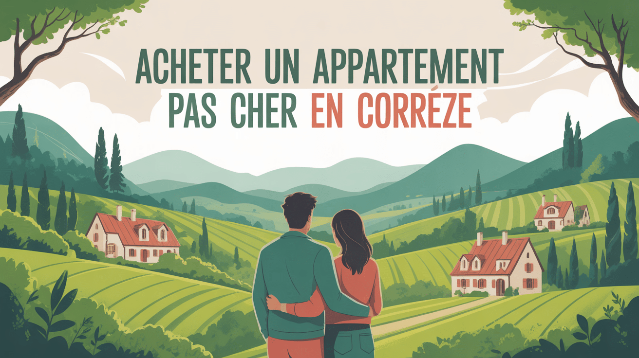 panorama achat appartement pas cher en Corrèze