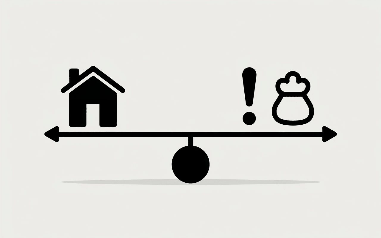 balance avantages inconvenients credit vendeur maison