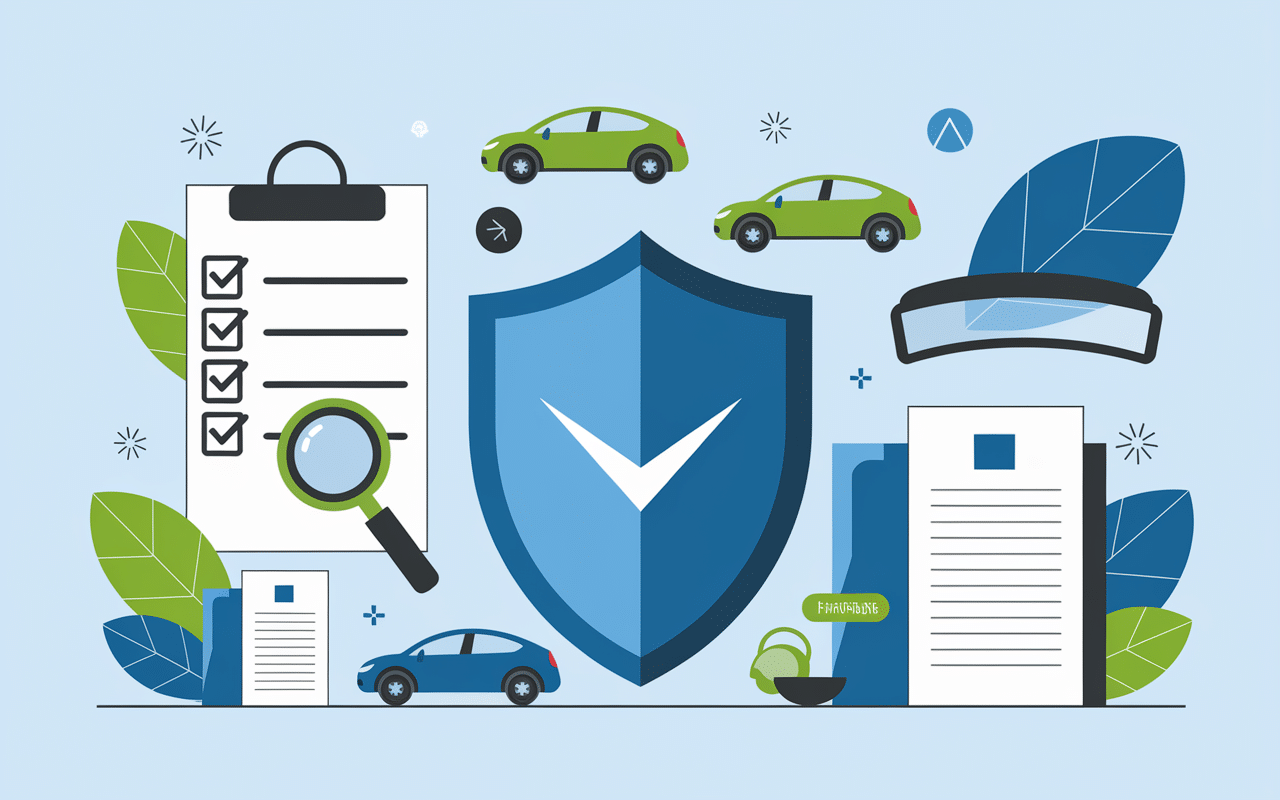 Bouclier checklist loupe documents protection location-accession