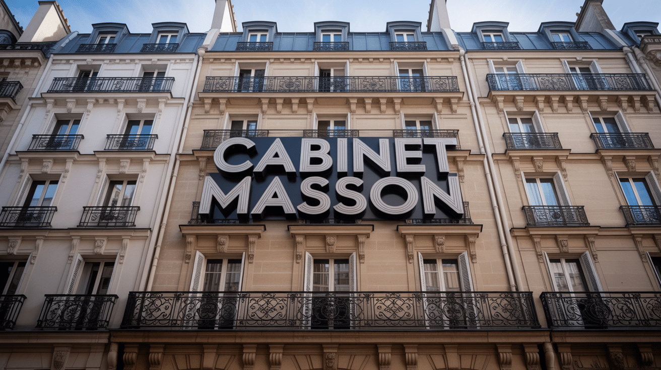 image cabinet masson immeuble parisien haussmannien