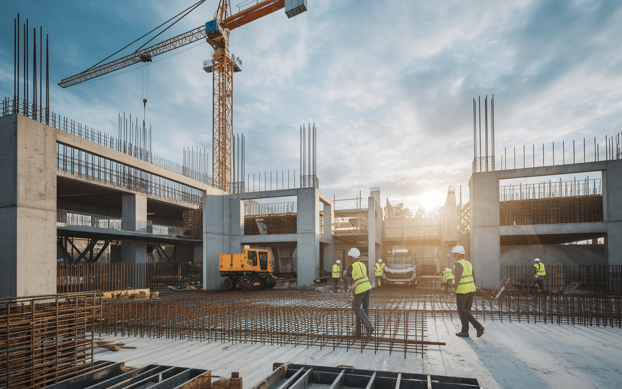 Chantier construction Senesene