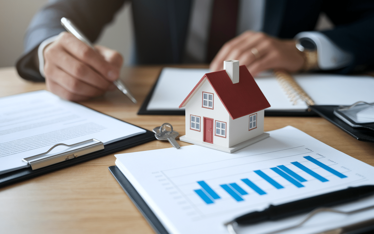 Documents montrant impact de la marge d'erreur limite de propriété en immobilier