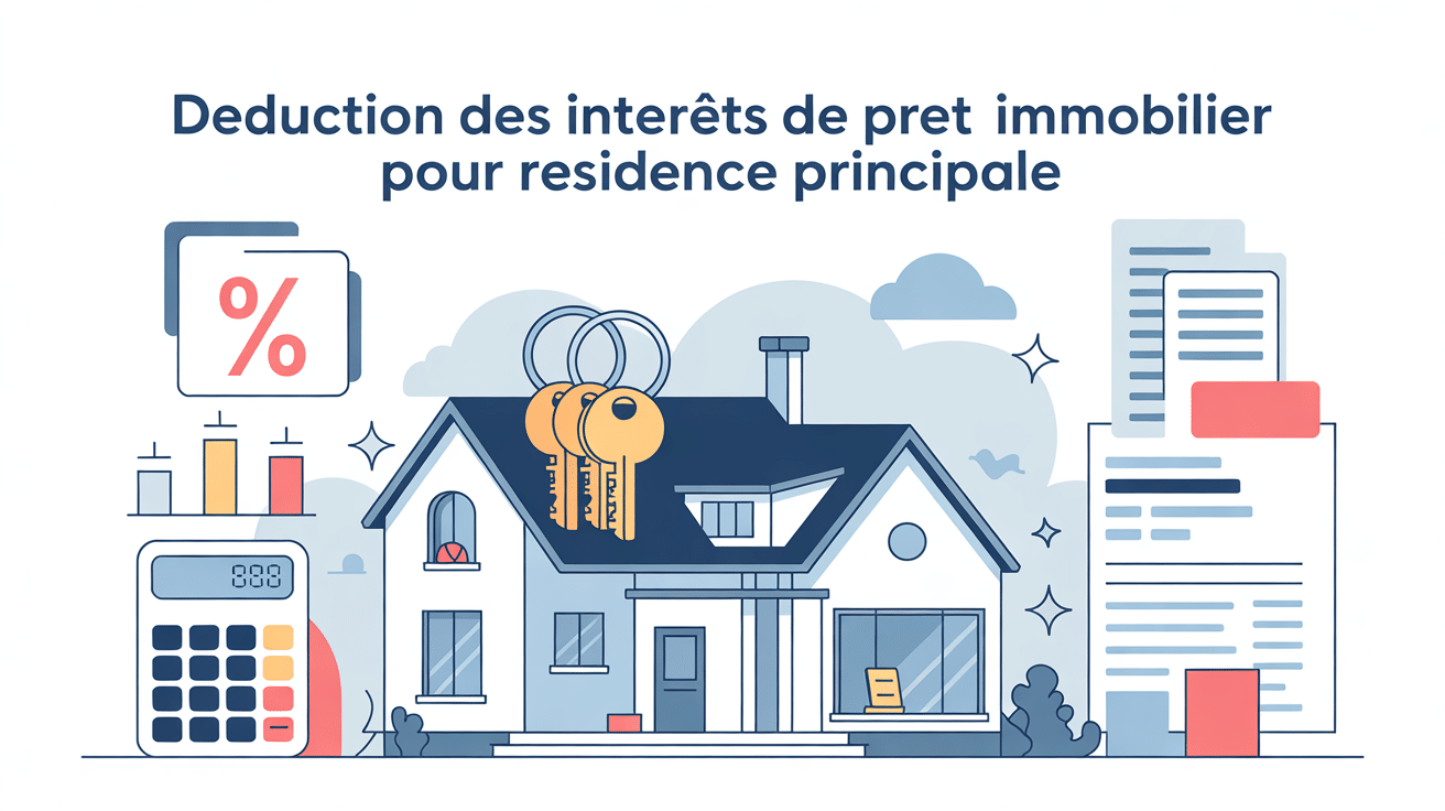 peut on deduire les interets d'emprunt pour une residence principale illustration maison et fiscalite