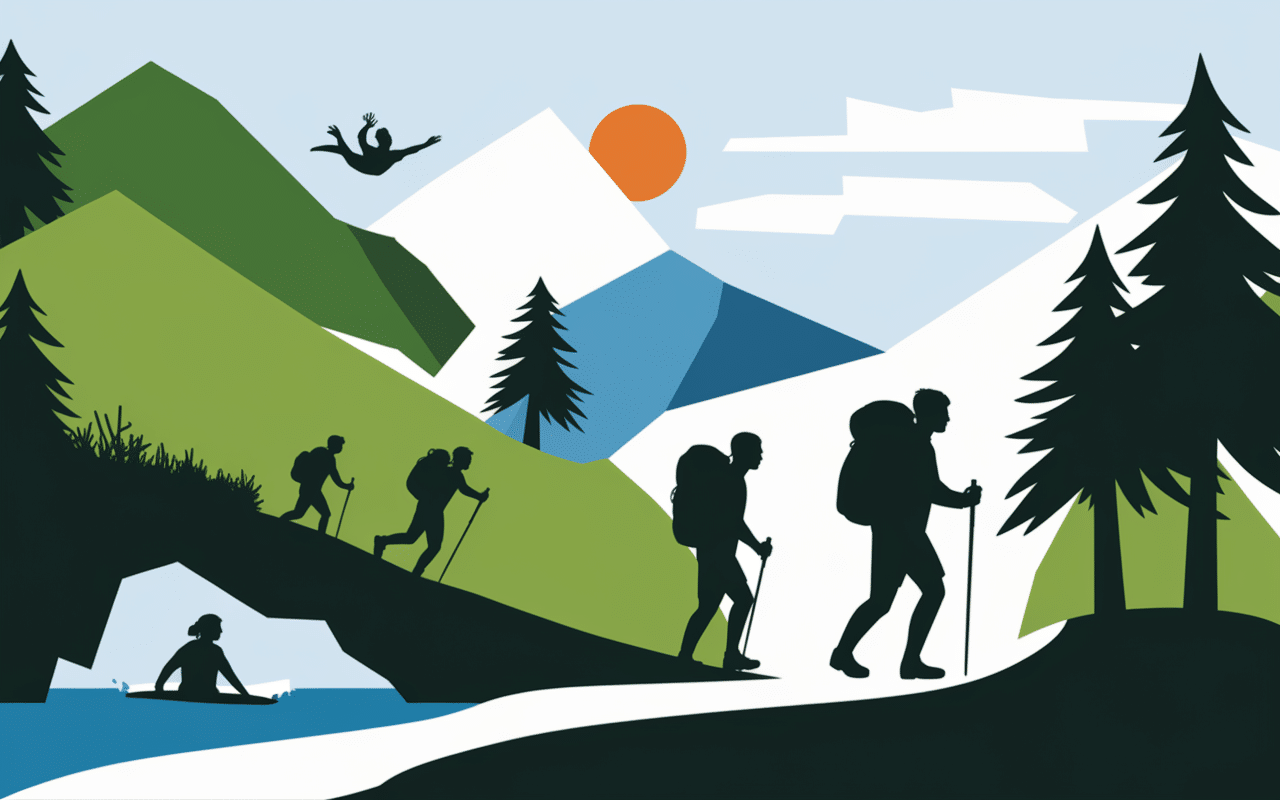 Activités et baignade dans les gorges de la Restonica - tragone di a Restonica