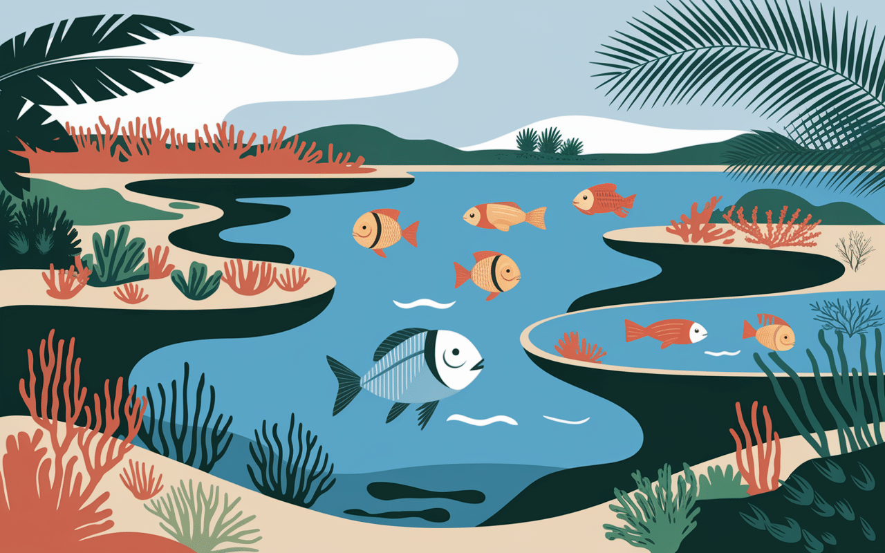 Lagon Mataiva piscines naturelles corail