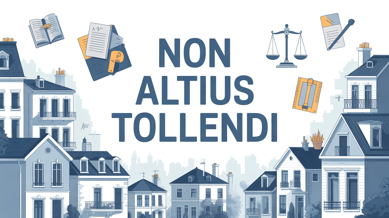 non altius tollendi illustration règles hauteur immeubles