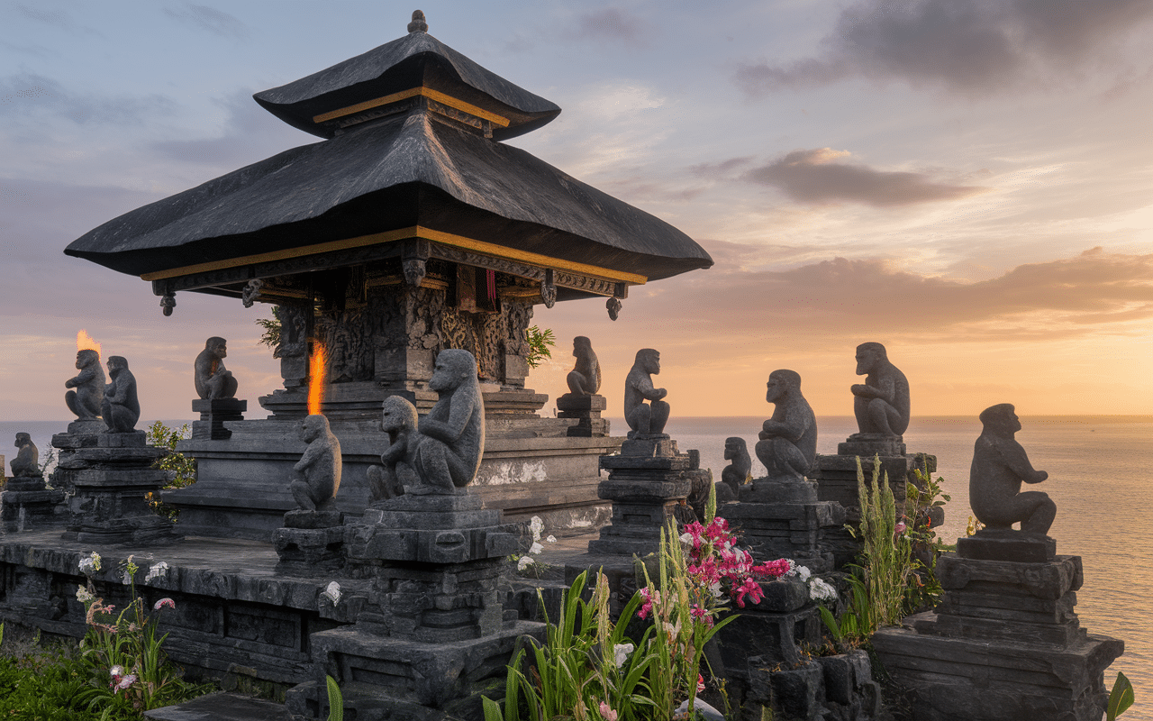 temple balinais pemuteran indonesia culture
