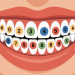 schéma clair dents numérotation quadrants