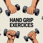 hand grip exercice plusieurs mains compressant grippers muscles avant-bras stylisés