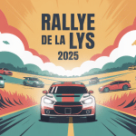 rallye de la lys 2024 course auto festive route nord