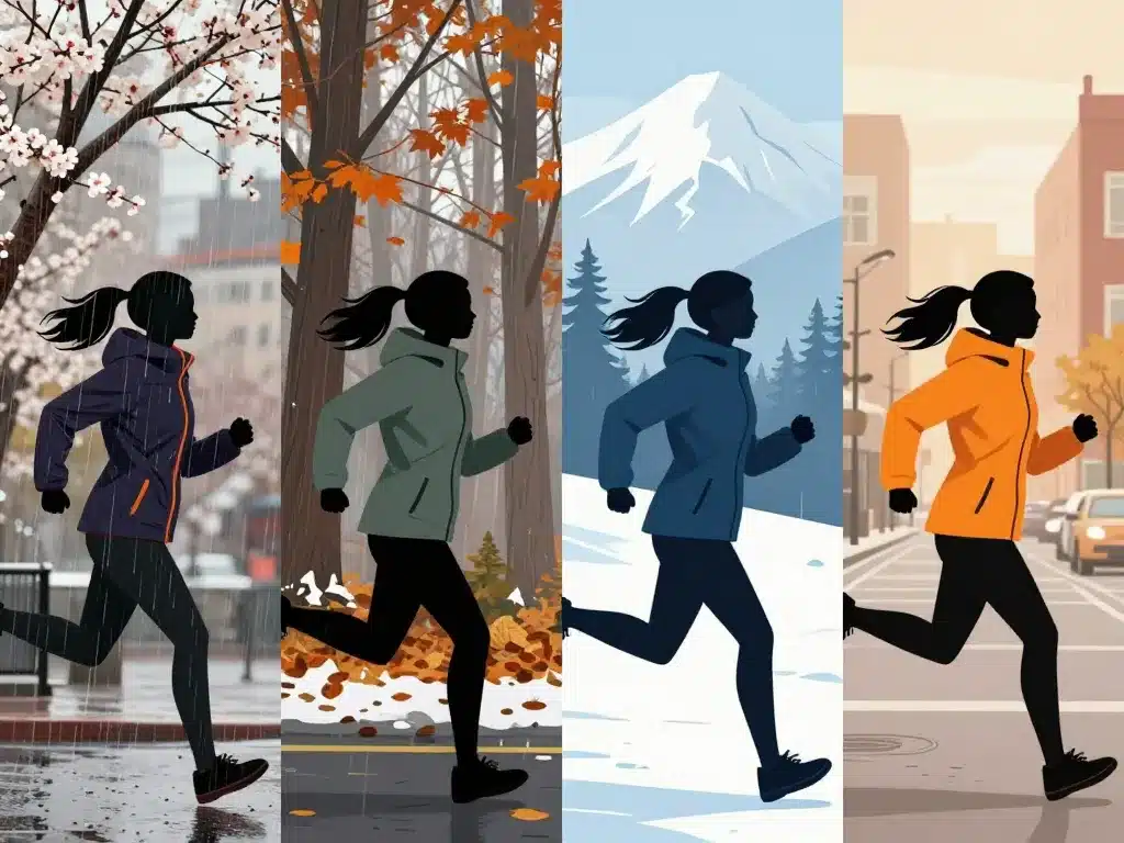 Veste pluie femme running adaptée à chaque saison et usage