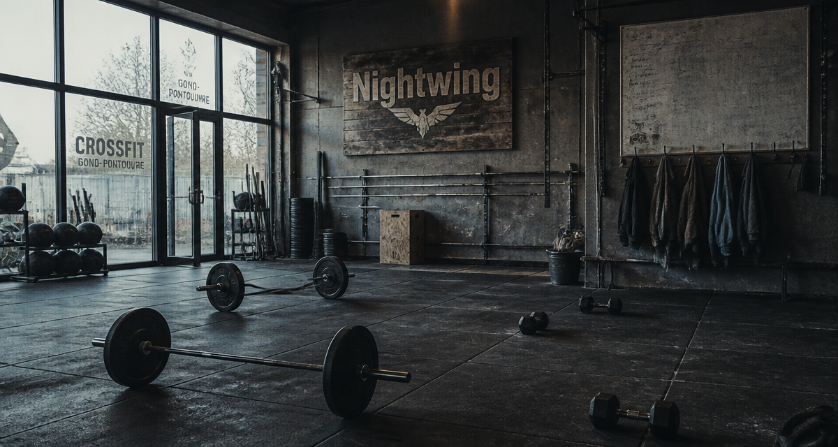 salle crossfit nightwing vide à gond-pontouvre