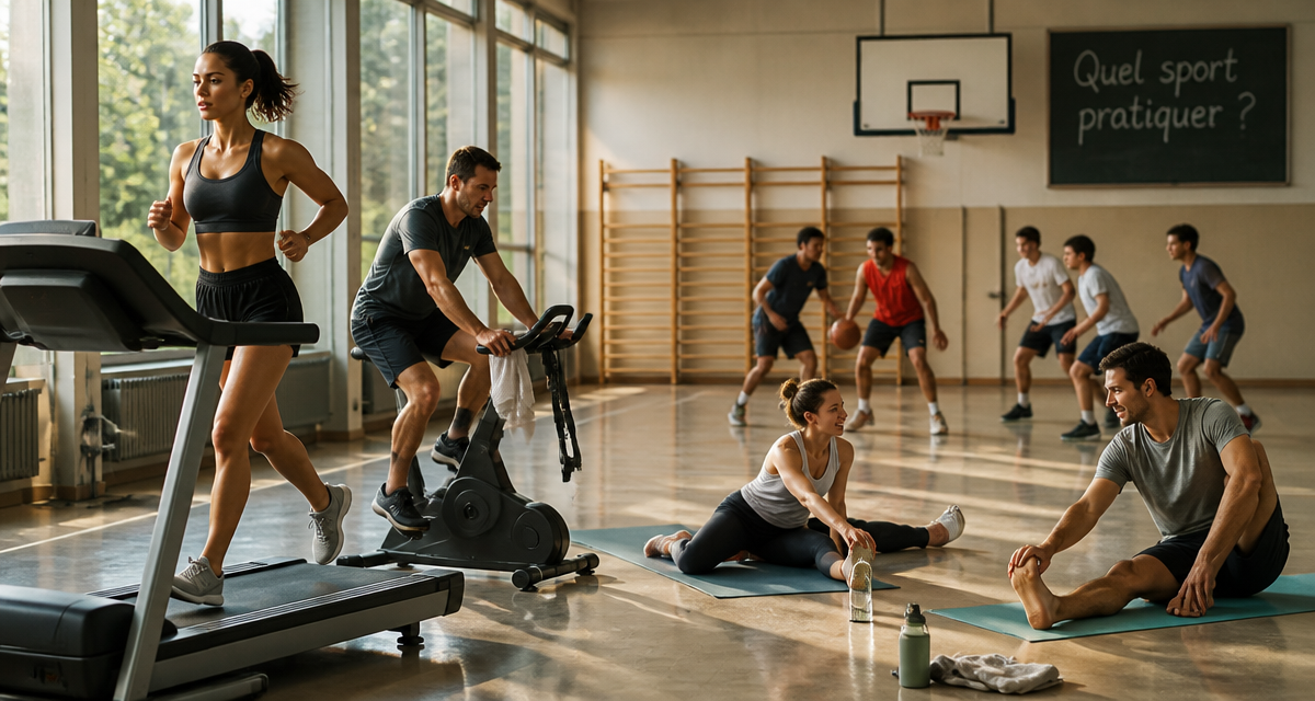 quel sport pratiquer salle de sport personnes activités