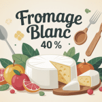 fromage blanc 40 matiere grasse pot fruits cuisine