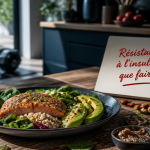resistance a l insuline que faire cuisine sportive assiette saine
