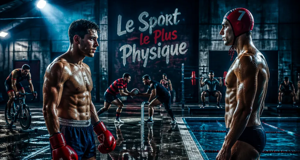 Quel sport est le plus physique boxeur nageur rugby cyclisme haltérophilie