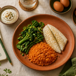 aliments riches en proteines pour personnes âgees assiette et bols variés