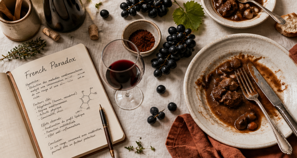 bienfaits du vin rouge sur la santé