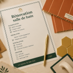 renover une salle de bain matériaux et outils