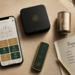 système domotique smartphone box vanne carnet