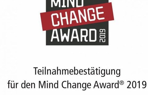 Nominiert für Mind Change Award