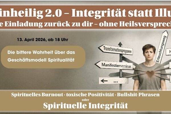 Scheinheilig 2.0 – Integrität statt Illusion