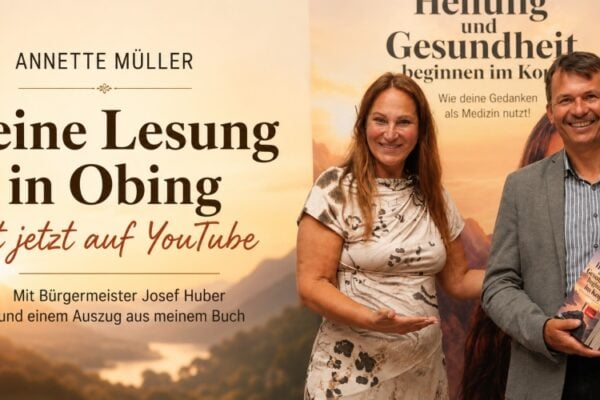 Lesung in Obing auf YouTube