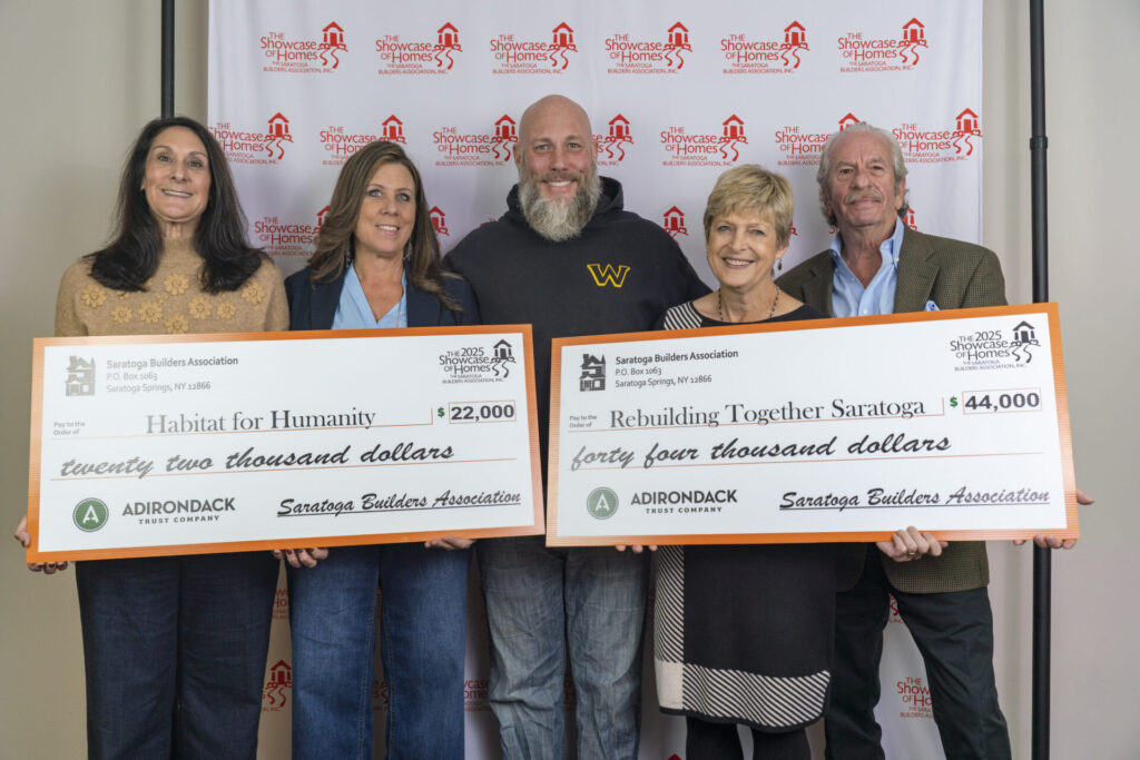 Showcase donation check