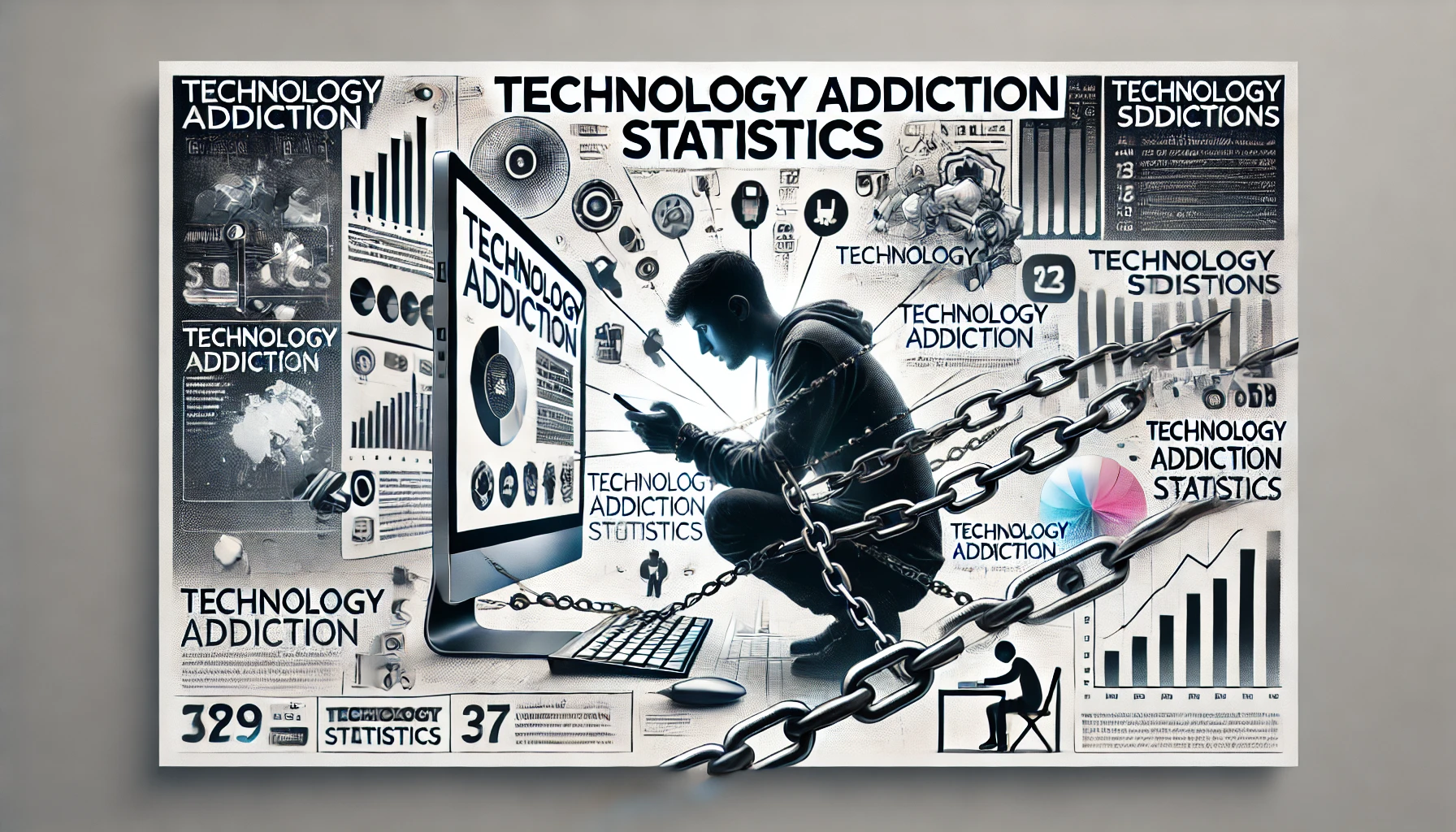 Technology Addiction Statistics By Adverse Health Effects and Facts