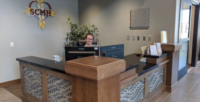 SCMH Front Desk - Check in here