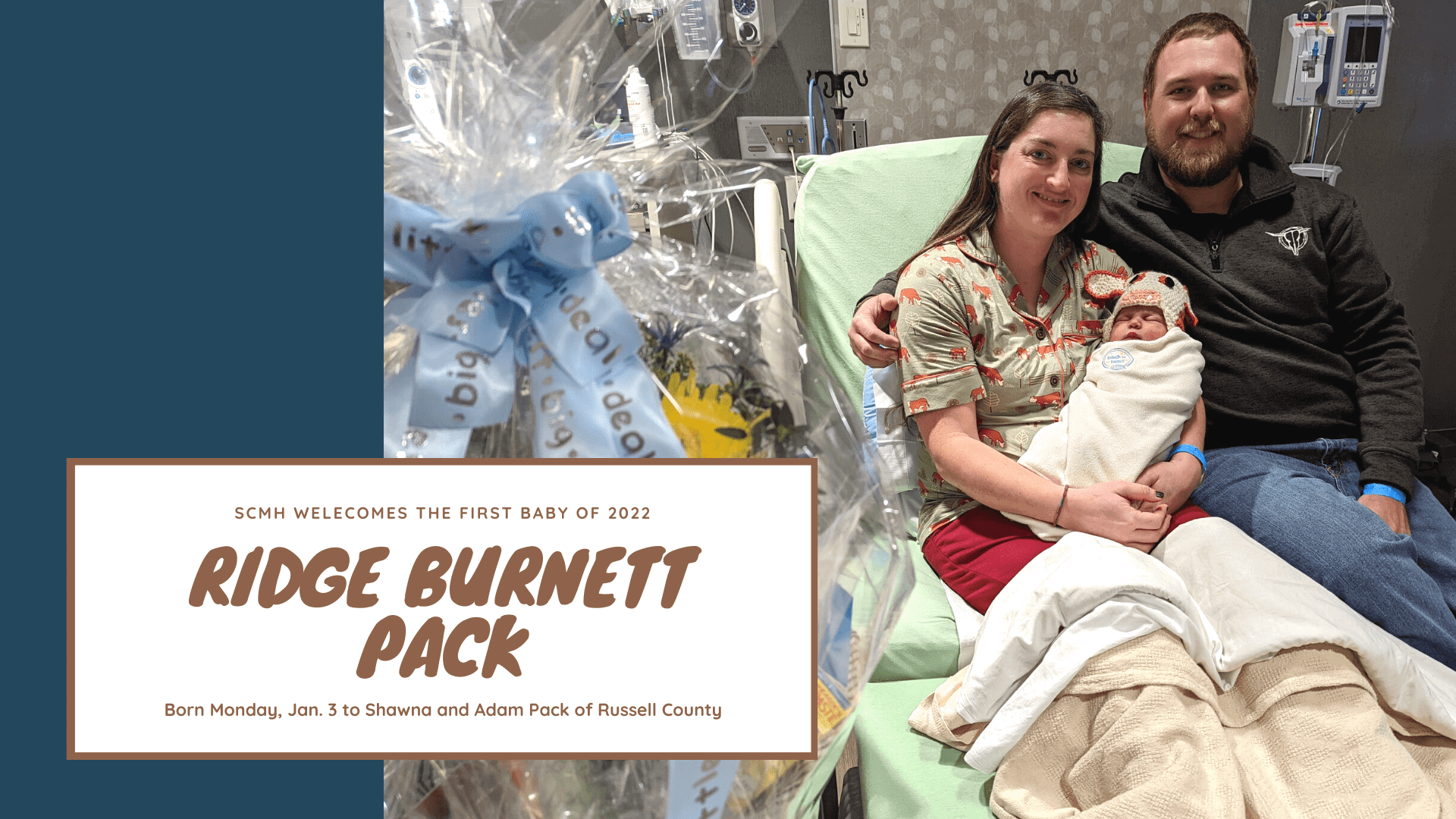 SCMH Staff Welcomes First Baby of 2022