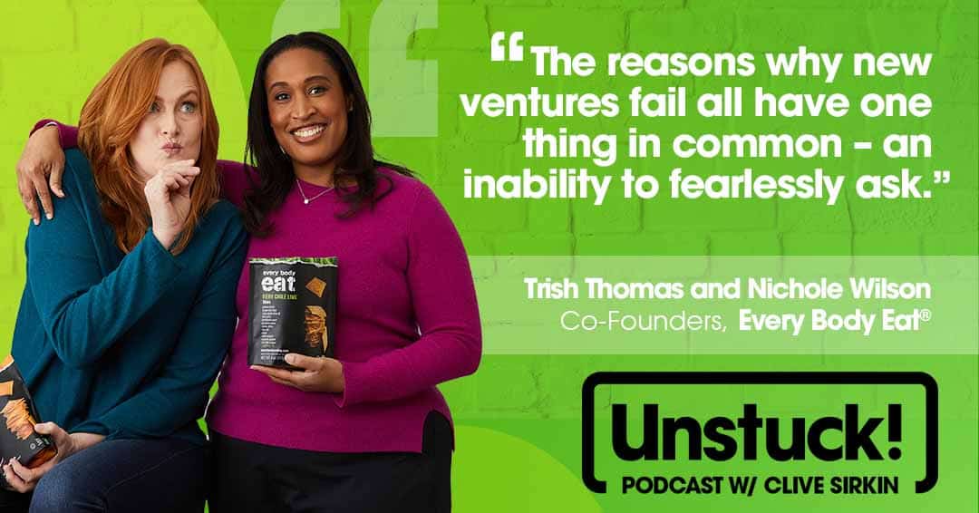 The image shows two women, one holding a book, with a green background and a quote. Based on this, h.