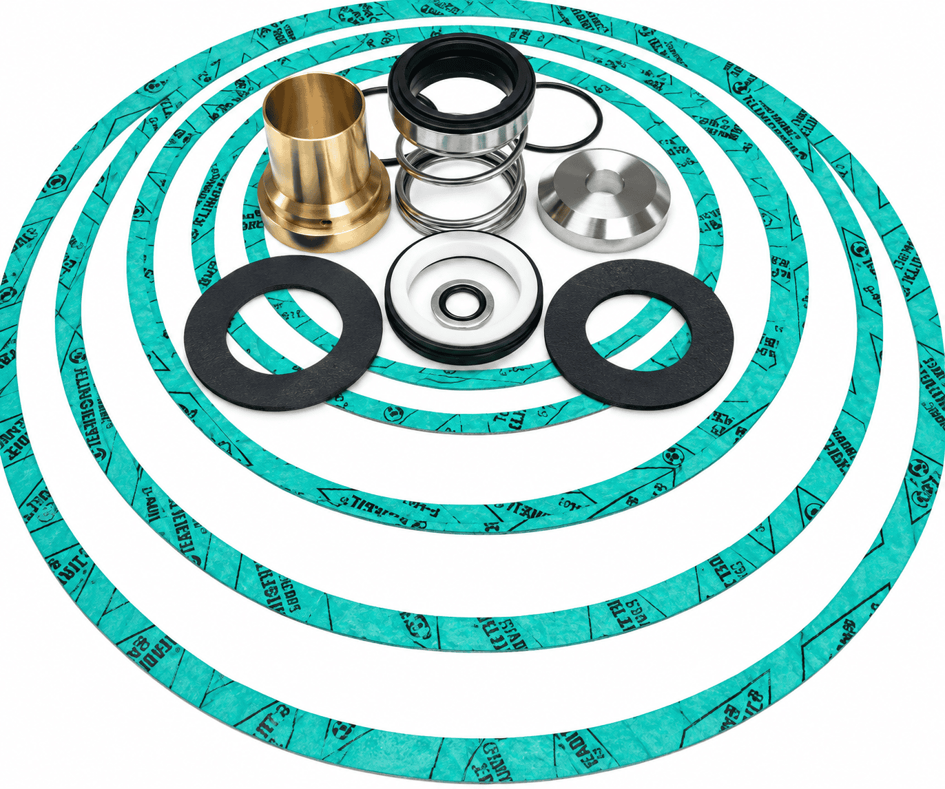 Taco 953-1549-6BRP seal kit — Type E, 1-1/2 in. shaft, mechanical seal, shaft sleeve 953-1171L, stainless bushing, gaskets and slingers