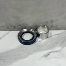 Sullair ES-series rebuild kit, stainless steel wear sleeve TFE E56 250025-412 and double Teflon lip seal 02250133-540