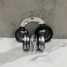 “Tsurumi 100C43.7 seal kit 35mm double mechanical seal SiC/SiC Viton”