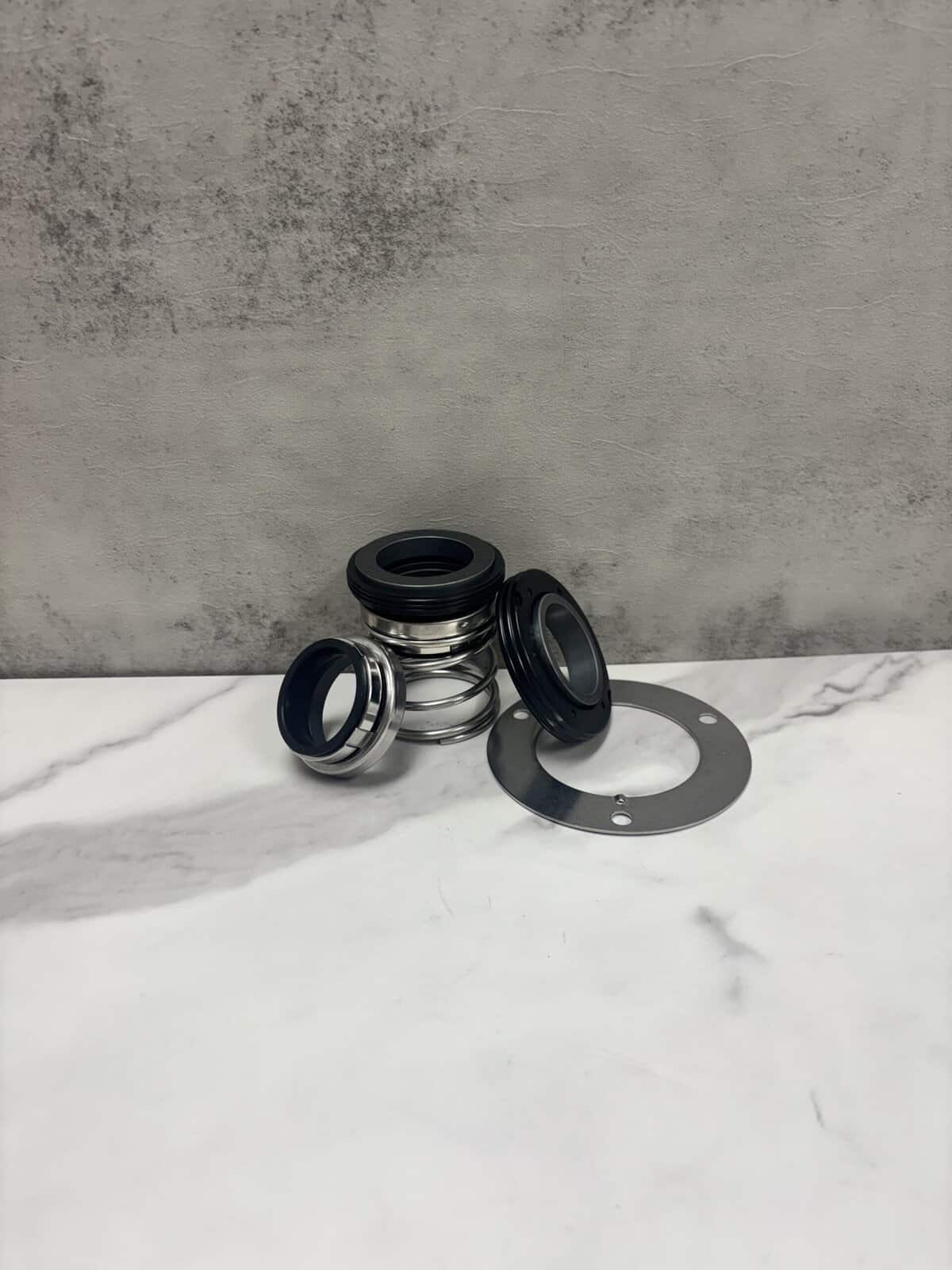 Tsurumi H-30 30mm double mechanical seal 025-194-12, 30mm shaft with 44×57 seats, upper and lower seal set