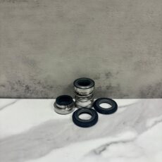 Ebara 260A Tsurumi 025-290-19 14mm double mechanical seal, SiC/SiC faces and Viton elastomers, upper and lower seal set