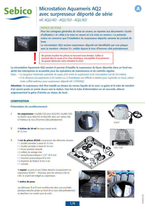 Notice Microstation Aquameris AQ2