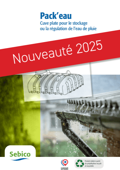 Pack'eau cuve plate Pack'eau cuve plate