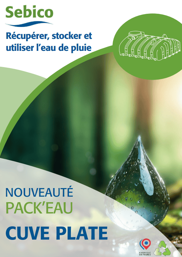 Pack'eau cuve plate dépliant Pack'eau cuve plate dépliant