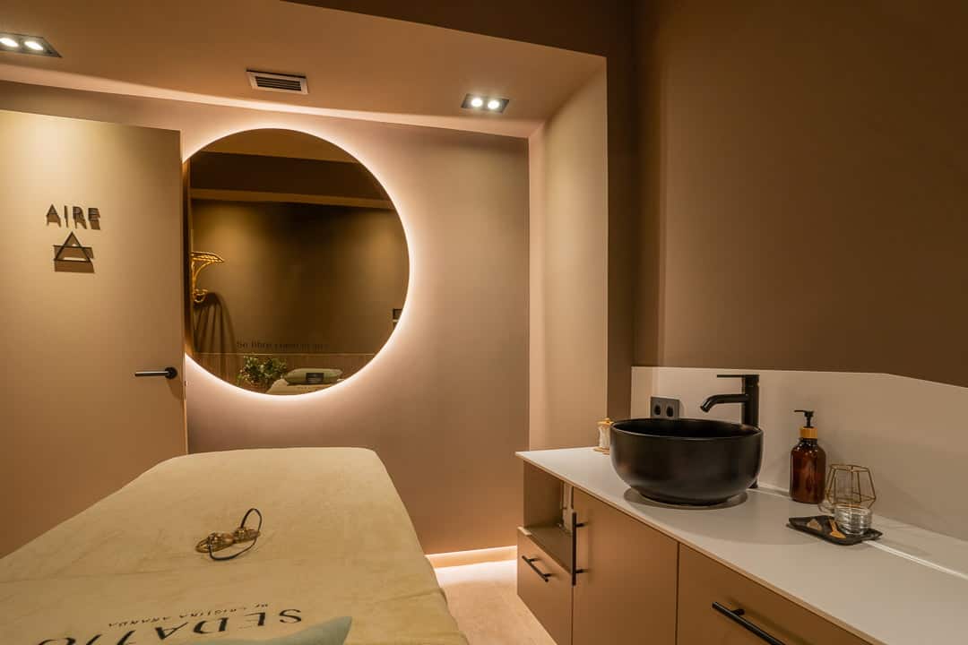 Cabina centro de estética Sedatio