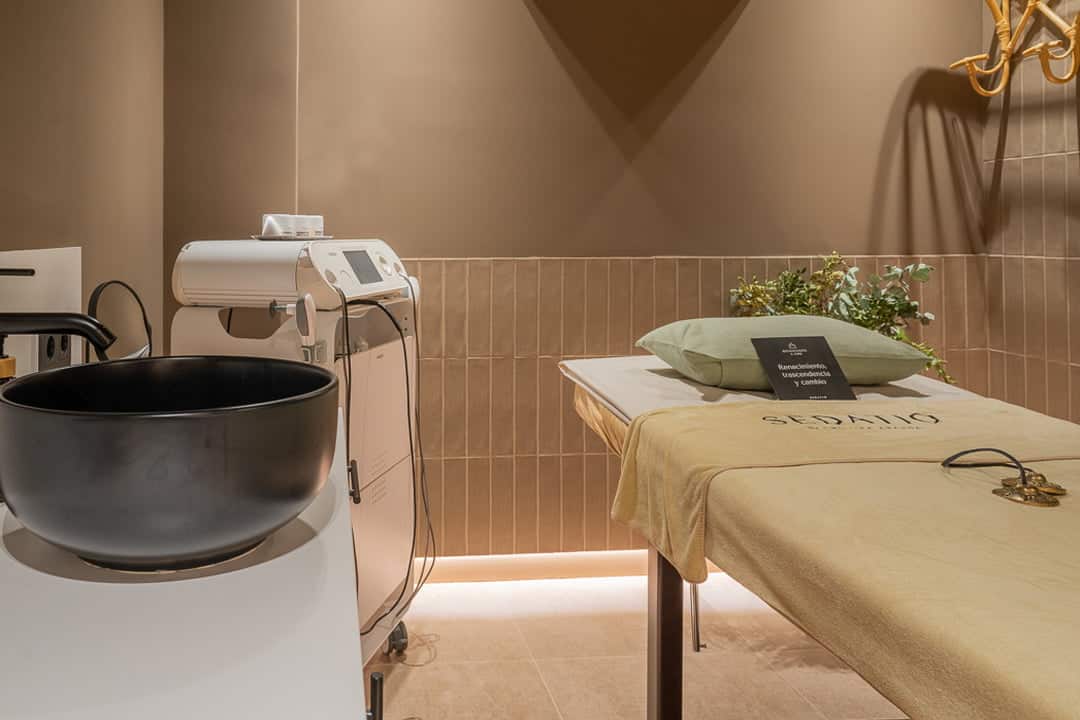Cabina Fuego centro de estética Sedatio
