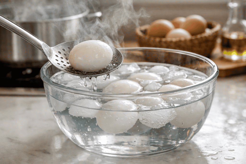 Cook and Cool the Eggs