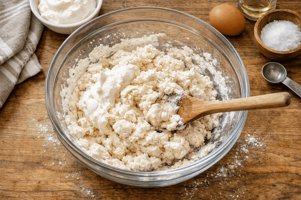 Combine the Dry and Wet Ingredients