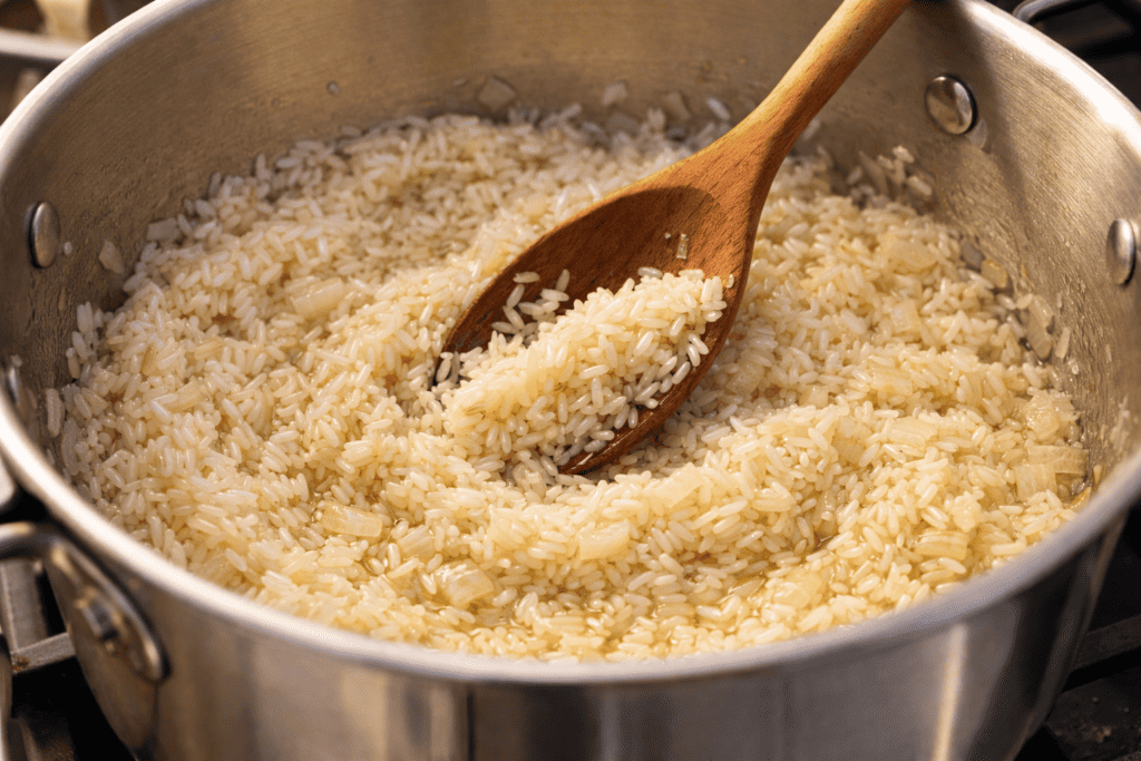 Toast the Rice