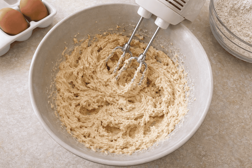 Cream Butter, Oil, and Sugars