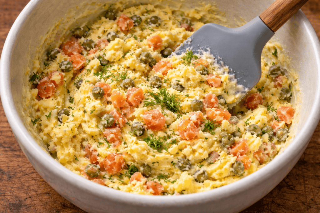 Add Smoked Salmon and Herbs