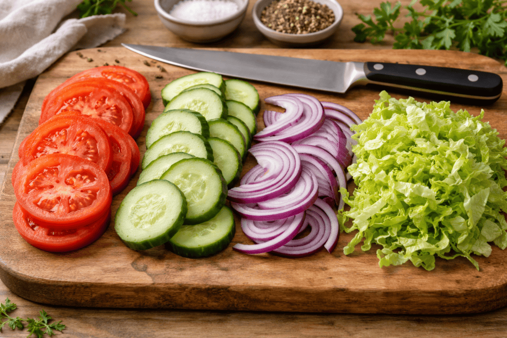 Prep the Vegetables