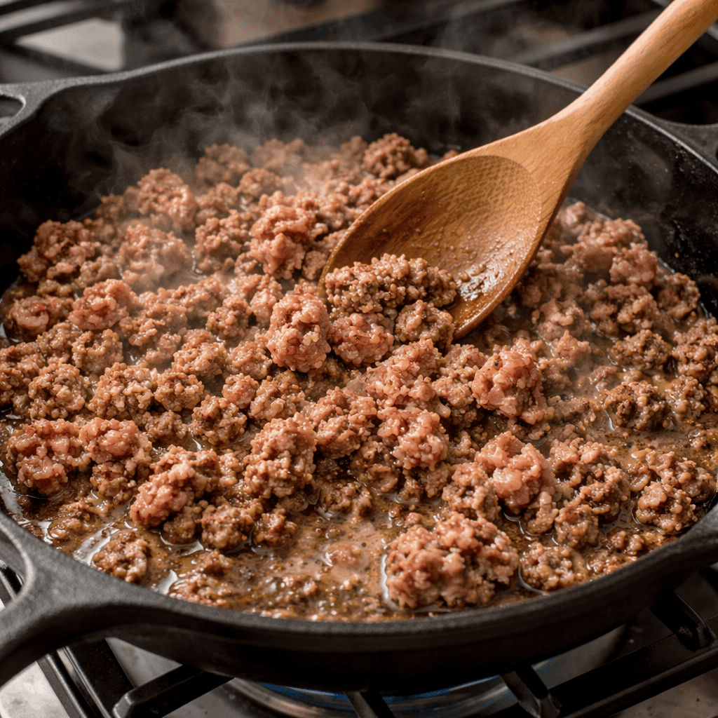 Brown the Ground Beef